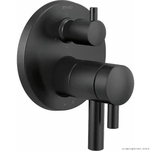Thermostatic Shower Valve Trim w/ Six Function Diverters by Jason Wu in Matte Finish