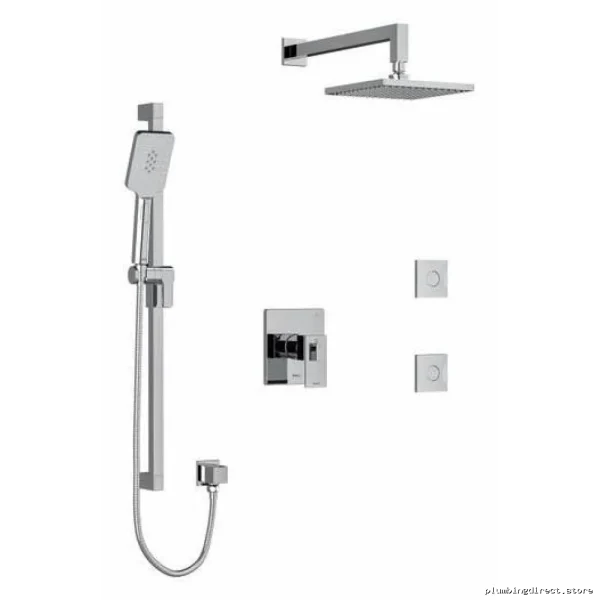 Thermostatic Shower Valve with PEX Fittings Chrome Finish KIT3545USC-6-SPEX
