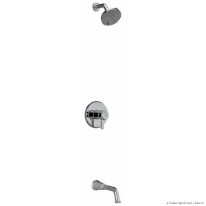 Thermostatic Tub/Showers Faucet with PEX Expansion - Chrome KIT4744MMRDJC-EX