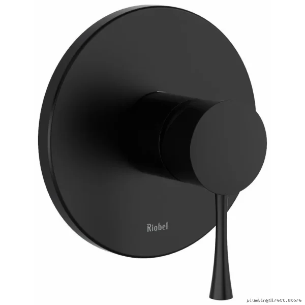Thermostatic Valve Trim Edge Black TEDTM51BK RIOBEL
