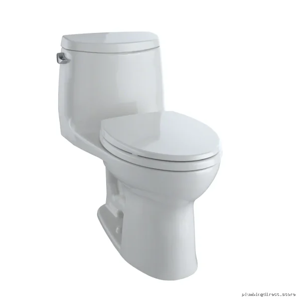 Toto UltraMax II 1-Piece Toilet 1.28 GPF CeFiONtect Colonial White MS604114CEFG#11 - Image 4