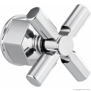 Chrome Freestanding Tub Filler Lever Handle Kit - HX7076-PC Brizo
