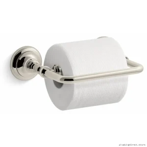 Kohler Artifacts Toilet Paper Holder - Vibrant Polished Nickel 72573-SN