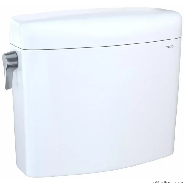 Toto Aquia Cotton White Toilet Tank - Dual Flush 1.28/0.9 GPF Efficient Design - Image 2