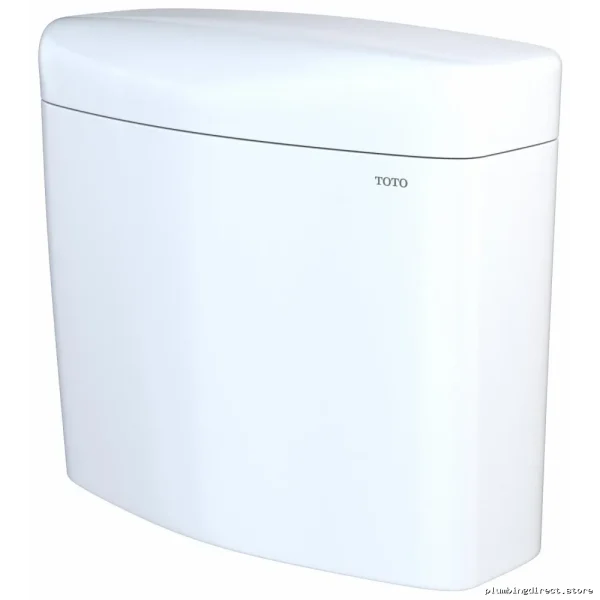 Toto Aquia Cotton White Toilet Tank - Dual Flush 1.28/0.9 GPF Efficient Design - Image 3