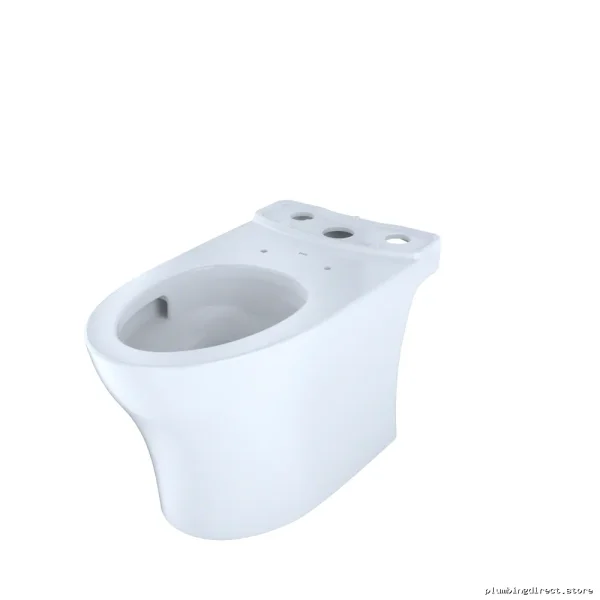 Toto Cotton White Elongated Toilet Bowl - Aquia Standard Model CT446CEGN - Image 3