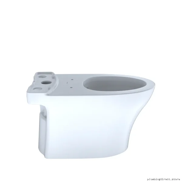 Toto Cotton White Elongated Toilet Bowl - Aquia Standard Model CT446CEGN - Image 4