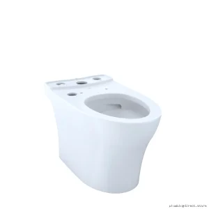 Toto Aquia IV Cotton White Toilet Bowl CEFIONTECT WASHLET+ Ready Universal Height