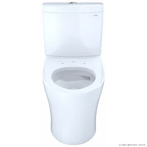 Toto Aquia IV Elongated Dual Flush Toilet 1.28/0.9 GPF 2-Piece (Less Seat) – Cotton White