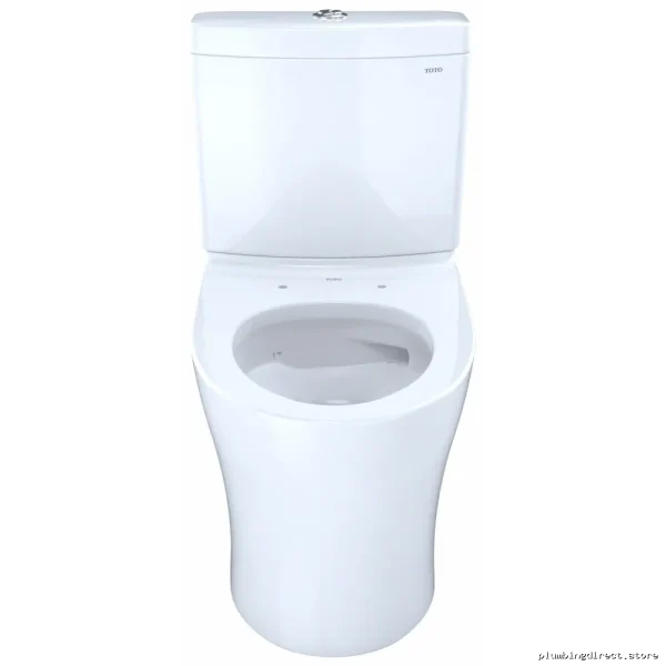 Toto Aquia IV Elongated Dual Flush Toilet 1.28/0.9 GPF 2-Piece (Less Seat) – Cotton White