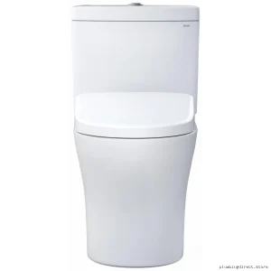 Toto Aquia IV Tall-Elongated Dual-Flush Toilet + WASHLET Bidet Seat - Cotton White 1.28/0.9 GPF