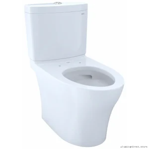 Toto Aquia IV Elongated Dual Flush Less Seat Toilet - Cotton White CST...