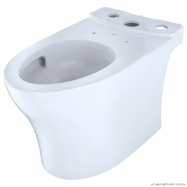 Toto Aquia IV One-Piece Elongated Toilet – Modern Comfort Height Design in Cotton White #... - Image 2