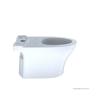 Toto Aquia IV One-Piece Elongated Toilet – Modern Comfort Height Design in Cotton White #...