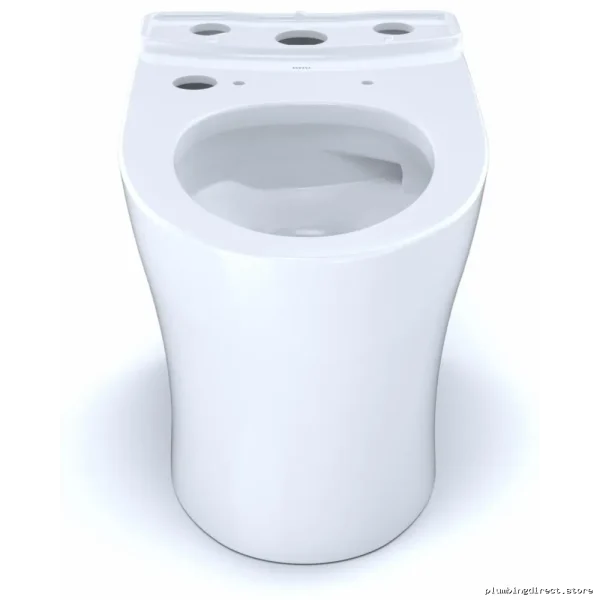 Toto Aquia Tall One-Piece Elongated Toilet Bowl - Cotton White CT446CEFGNT40#01 - Image 2
