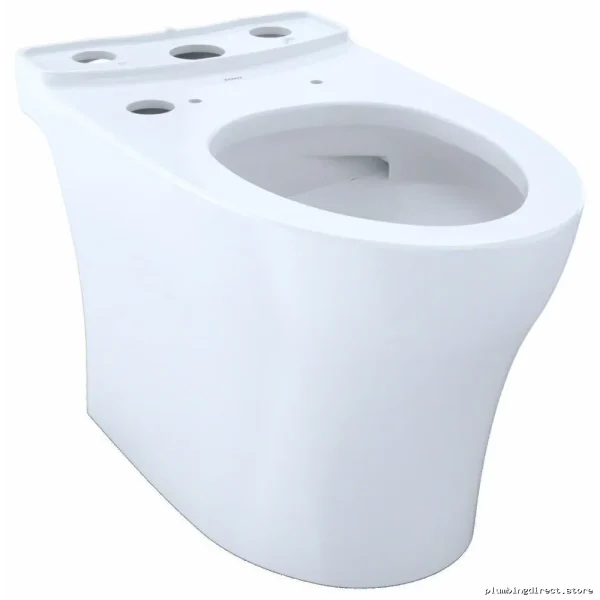 Toto Aquia Tall One-Piece Elongated Toilet Bowl - Cotton White CT446CEFGNT40#01 - Image 3