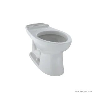 Toto Eco Drake® Elongated Toilet Bowl Colonial White C744E#11 - Water-Saving Design