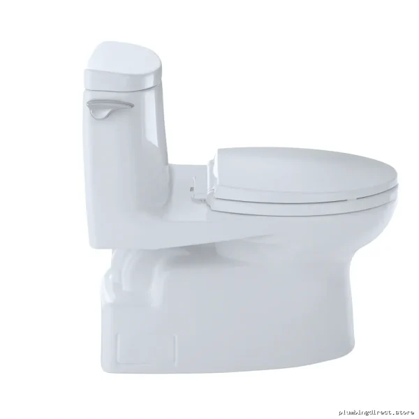 Toto Carlyle II 1-Piece Elongated Toilet 1.0 GPF Cotton White with CEFIONTECT - Image 3