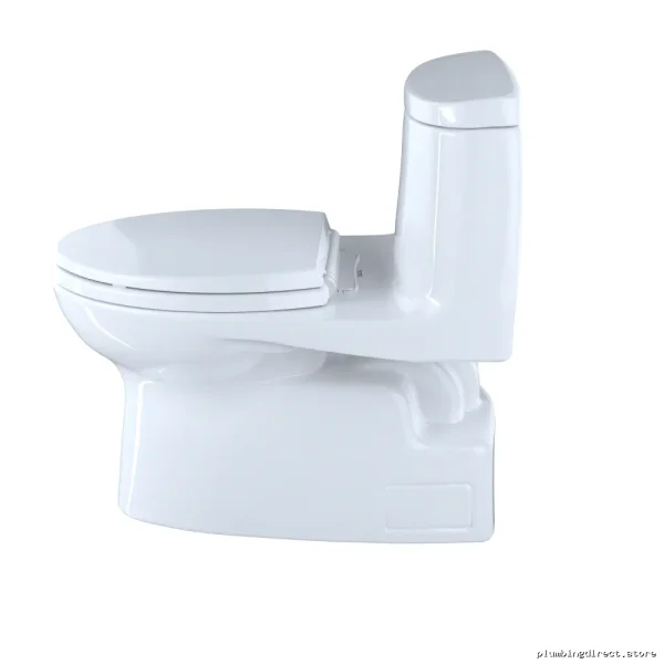 Toto Carlyle II 1-Piece Elongated Toilet 1.0 GPF Cotton White with CEFIONTECT - Image 4