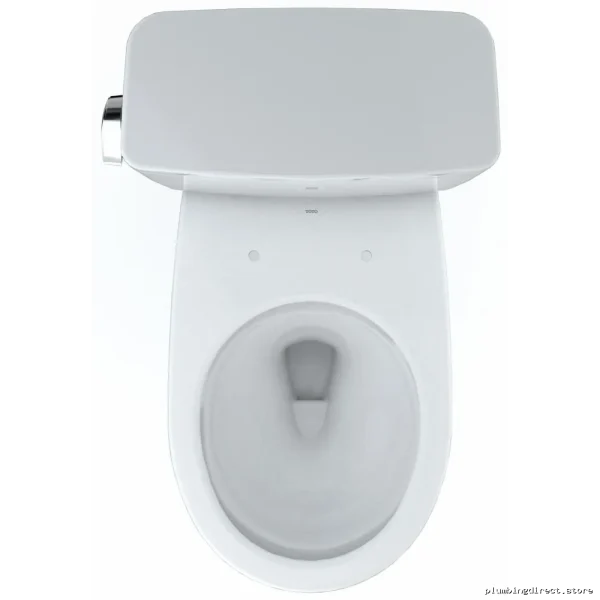 Toto CST775CEFG#01 Cotton White 2-Piece Toilet - Comfort Height, 1.28 GPF, Seat Not Included - Image 3