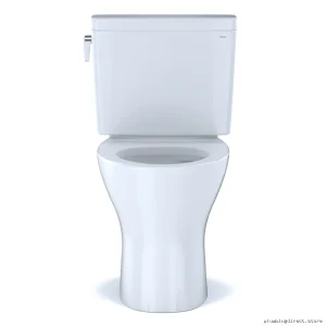 Toto Comfortheight Elongate Two-Piece Toilet - Cotton White | Low Flow Options