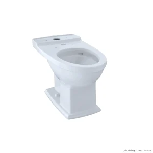 Toto Connelly Tall Elongated Toilet Bowl - Compact Less Seat Cotton White CT494CEFG#01