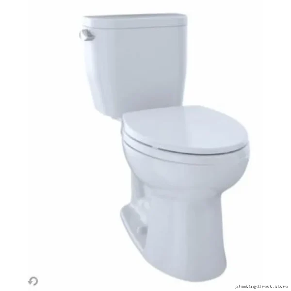 Toto Cotton White C244EF#01 Tall Elongated Toilet Bowl - Seat Not Included - Image 2