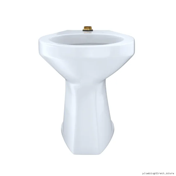 Toto CT705ULNG#01 ADA Toilet Bowl - 1.0 GPF, CeFiONtect, Floor-Mounted, Cotton White - Image 2