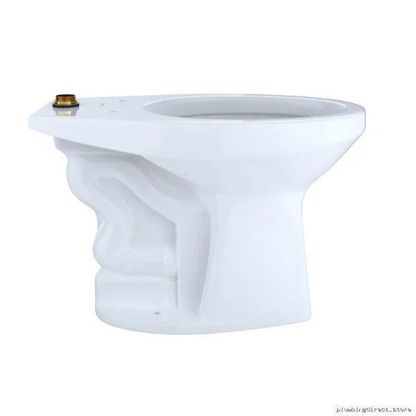 Toto CT705ULNG#01 ADA Toilet Bowl - 1.0 GPF, CeFiONtect, Floor-Mounted, Cotton White - Image 3