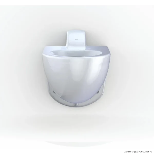 Toto CT728CUVG#01 Cotton White Elongated Wall Toilet with Cefiontect, Tornado Flush - Image 3