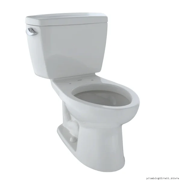 Toto Drake ADA Toilet 2-Piece Elongated Bowl 1.6 GPF White CST744SL - Image 2