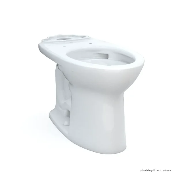 Toto Drake Tall Elongated Toilet Bowl (No Seat) - Cotton White