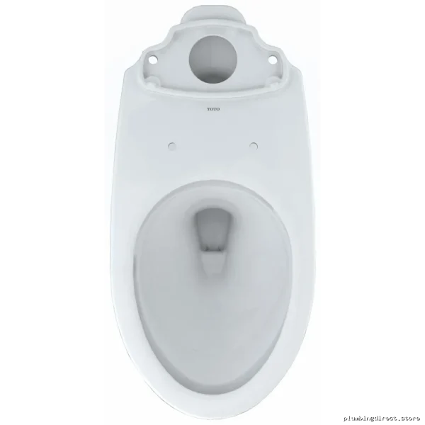 Toto Drake Tall Elongated Toilet Bowl (No Seat) - Cotton White - Image 2