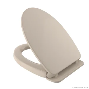 Toto Silent-Close Elongated Toilet Seat & Lid - Bone Finish