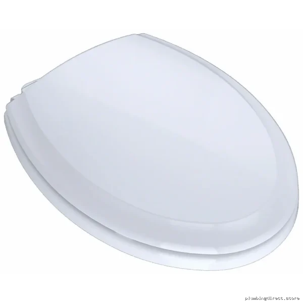 Guinevere Elongated Shape Toilet Seat with Lid - Cotton White SS224#01 Toto - Image 3