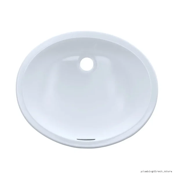Toto LT569#01 Cotton White 17x14 Undermount Sink for Modern Bathrooms - Image 2
