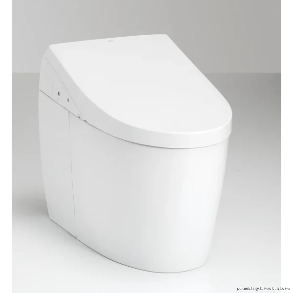 Toto NEOREST AH Cotton White Toilet - Dual Flush 1.0/0.8 GPF, Bidet Seat, EWATER+