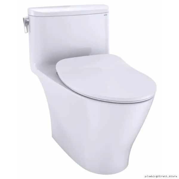 Toto Nexus Comfort Height Toilets-Eco Friendly Flushing-Cotton White-One Piece - Image 2