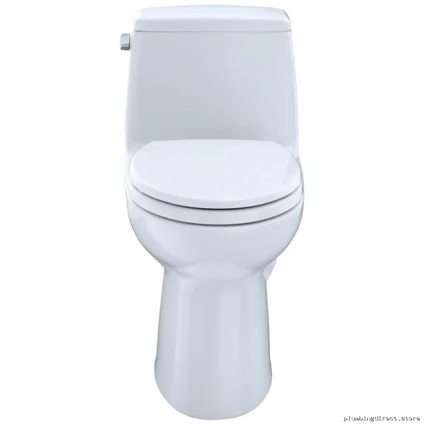 Toto One-Piece Elongated Bowl Toilet w/SoftClose Seat & High-Efficiency Flush - Image 2