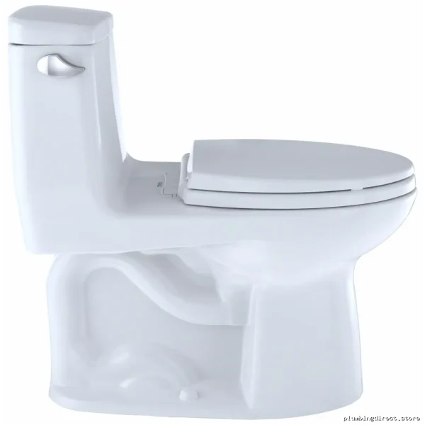Toto One-Piece Elongated Bowl Toilet w/SoftClose Seat & High-Efficiency Flush - Image 3