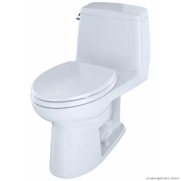 Toto One-Piece Elongated Bowl Toilet w/SoftClose Seat & High-Efficiency Flush - Image 5