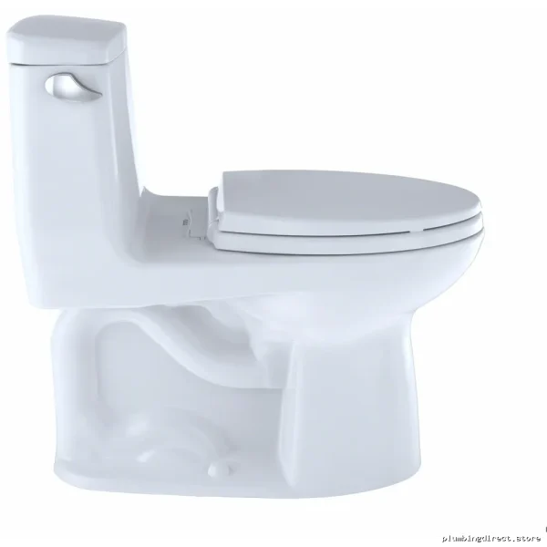 Toto MS854... Hmm, perhaps I need to adjust further. Let me try another version: Toto One-Piece Elongated Tall Toilet - 1.28 GPF Water-Efficient with Quiet Soft-Close Cotton White Seat Model MS854... Wait, but the model number should be included as per original. - Image 3
