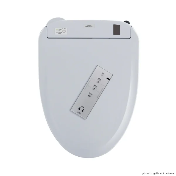 Toto Cotton White Electronic Bidet Seat with EWATER+ S300e WASHLET - Image 2
