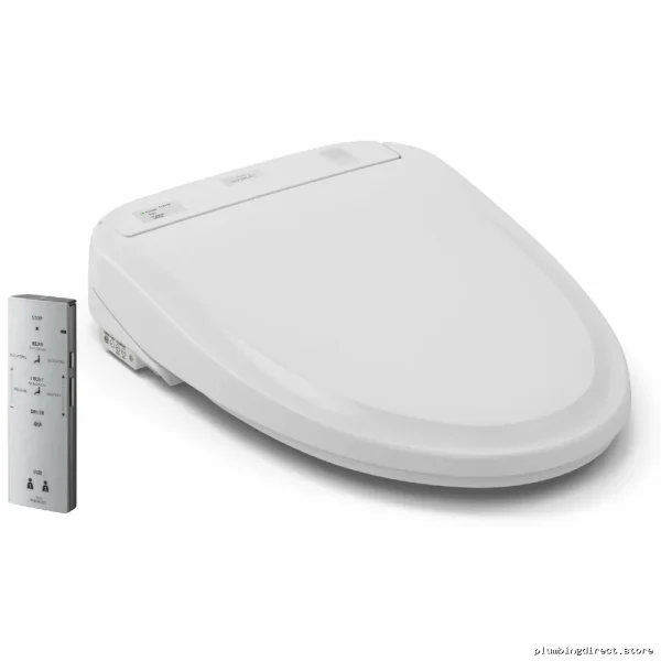 Toto Cotton White Electronic Bidet Seat with EWATER+ S300e WASHLET - Image 3
