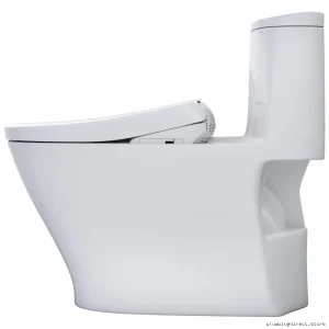 Toto Smart WC with Washlet+, Water-Efficient Design - Tall & Elongated | Cotton White MW6424736CEFG#01
