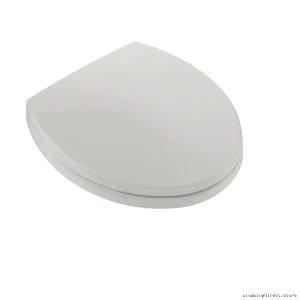 Toto SS113#11 Colonial White Round Toilet Seat with Lid - SoftClose