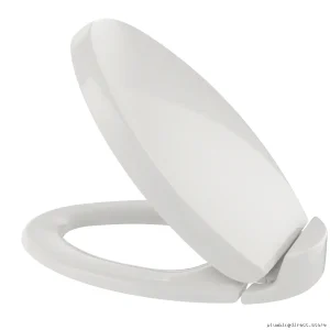 Toto Oval Elongated Toilet Seat with SoftClose Lid - Colonial White SS204#11