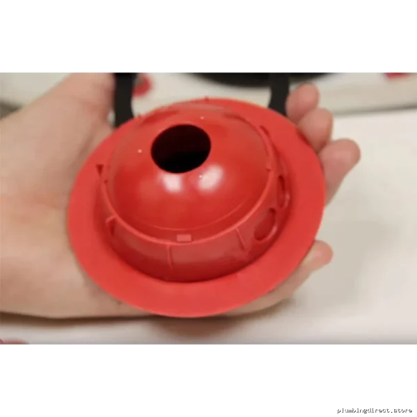 TOTO 3 Inch Toilet Flapper Replacement - Red THU500S for Select Tanks