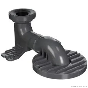Toto TSU01W.14R Universal Trapway Flange Adapter for 14 Toilet Sewage Connections