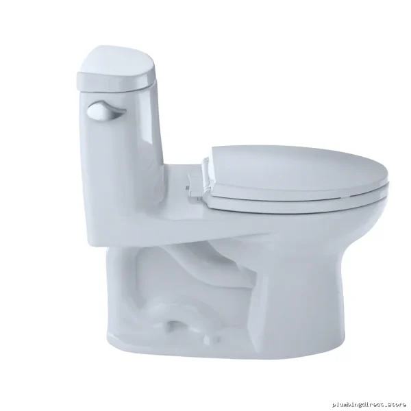 Toto UltraMax II One-Piece Elongated Toilet with CE Coating – Universal Height & Low Flow Rate in WhiteBone - Image 4